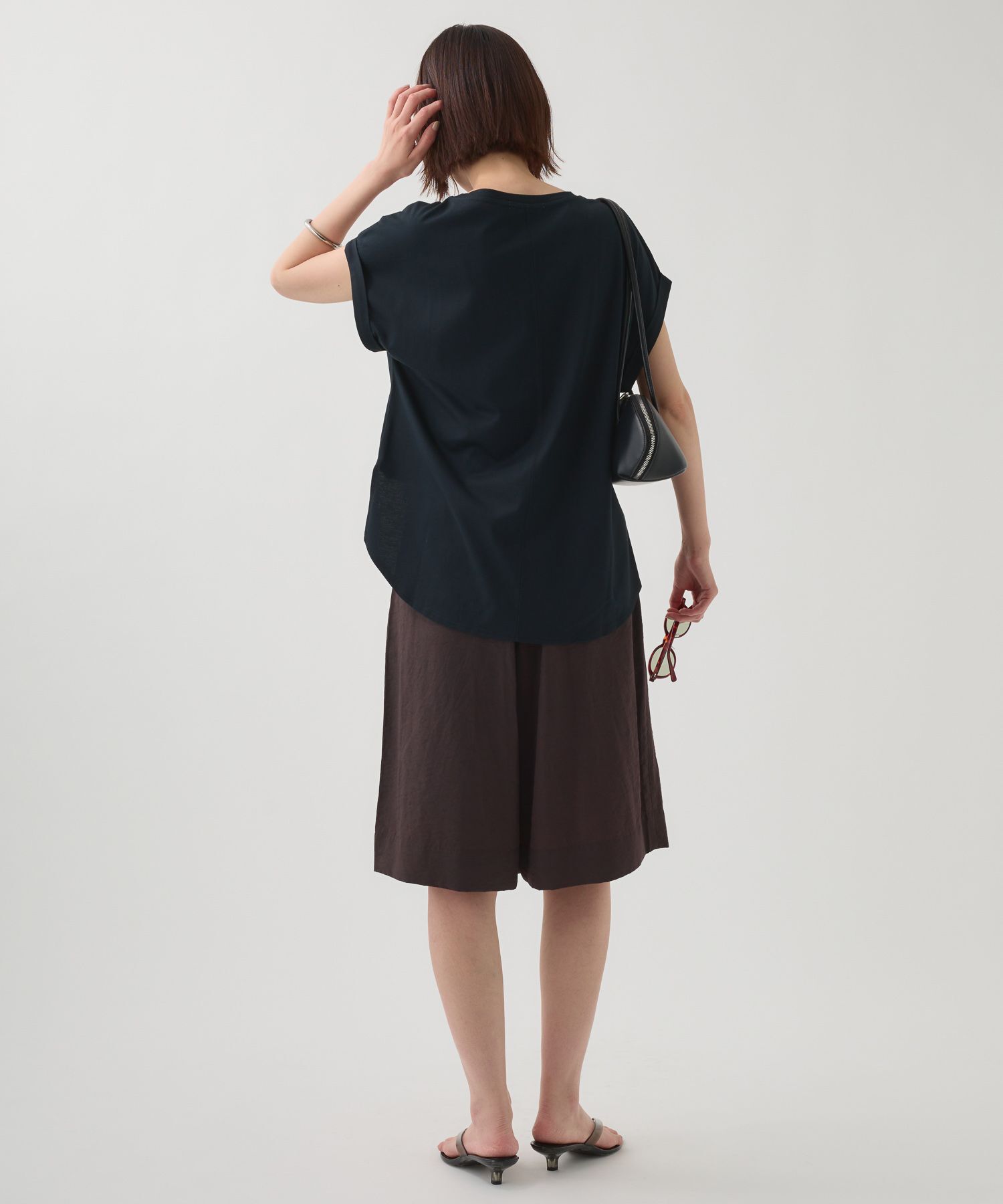 BABYLONE「ターンバックTシャツ」|Tシャツ・カットソー|