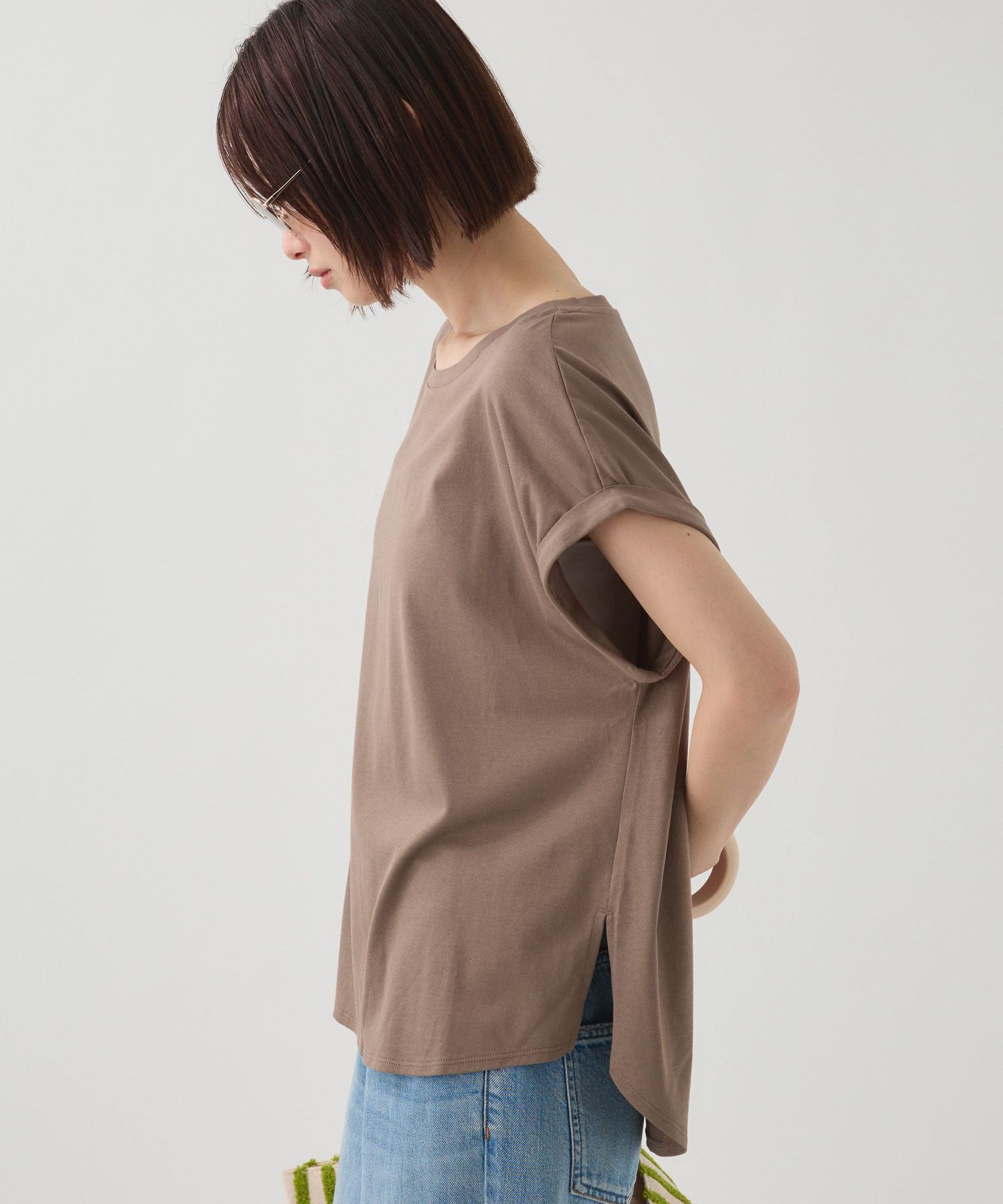 BABYLONE「ターンバックTシャツ」|Tシャツ・カットソー|
