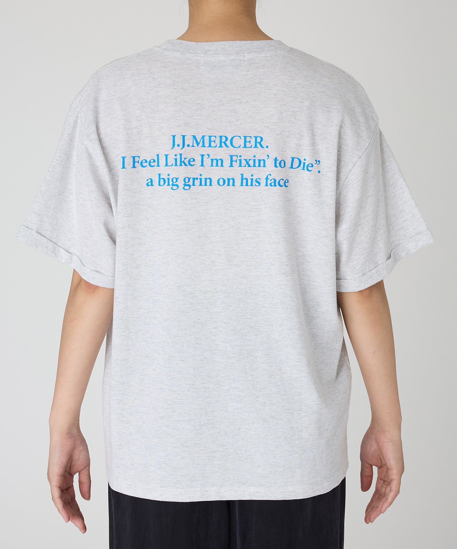  「【J.J. Mercer】ロールアップロゴT」|Tシャツ・カットソー|