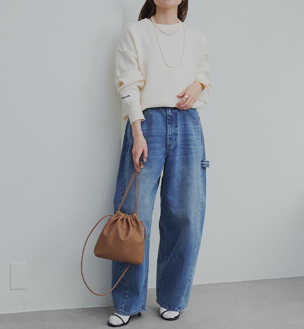 「セルビッチデニムワークパンツ」|デニム|インディゴブルー