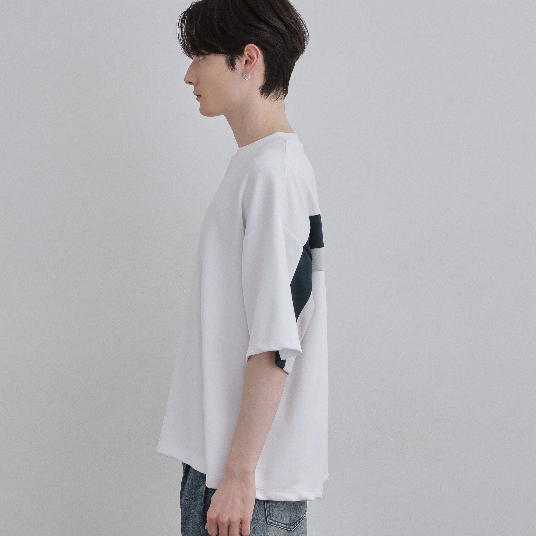 tk.TAKEO KIKUCHI「バックラインカットソー」|Tシャツ・カットソー|