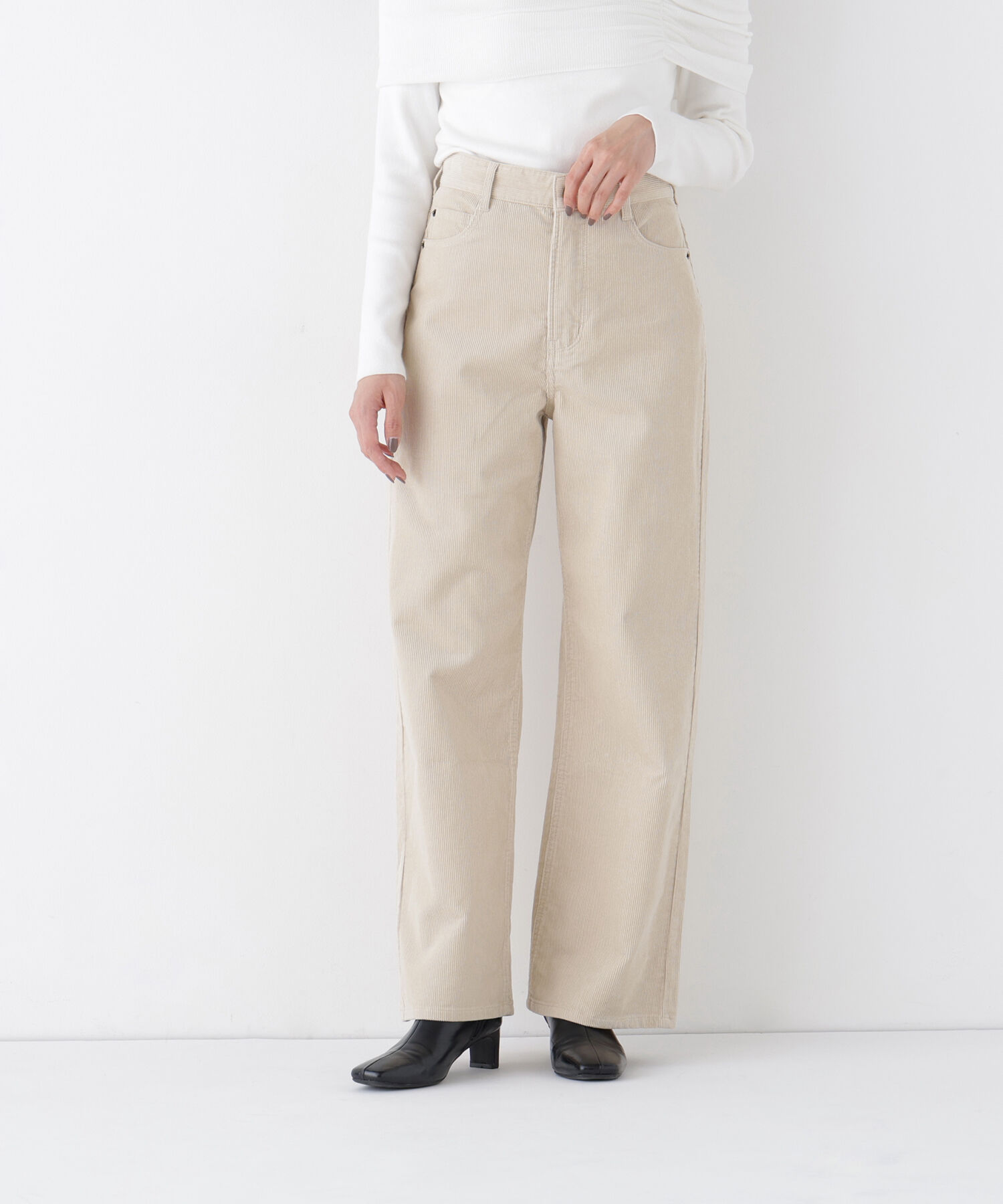  「コーデュロイパンツ」|その他|ベージュ