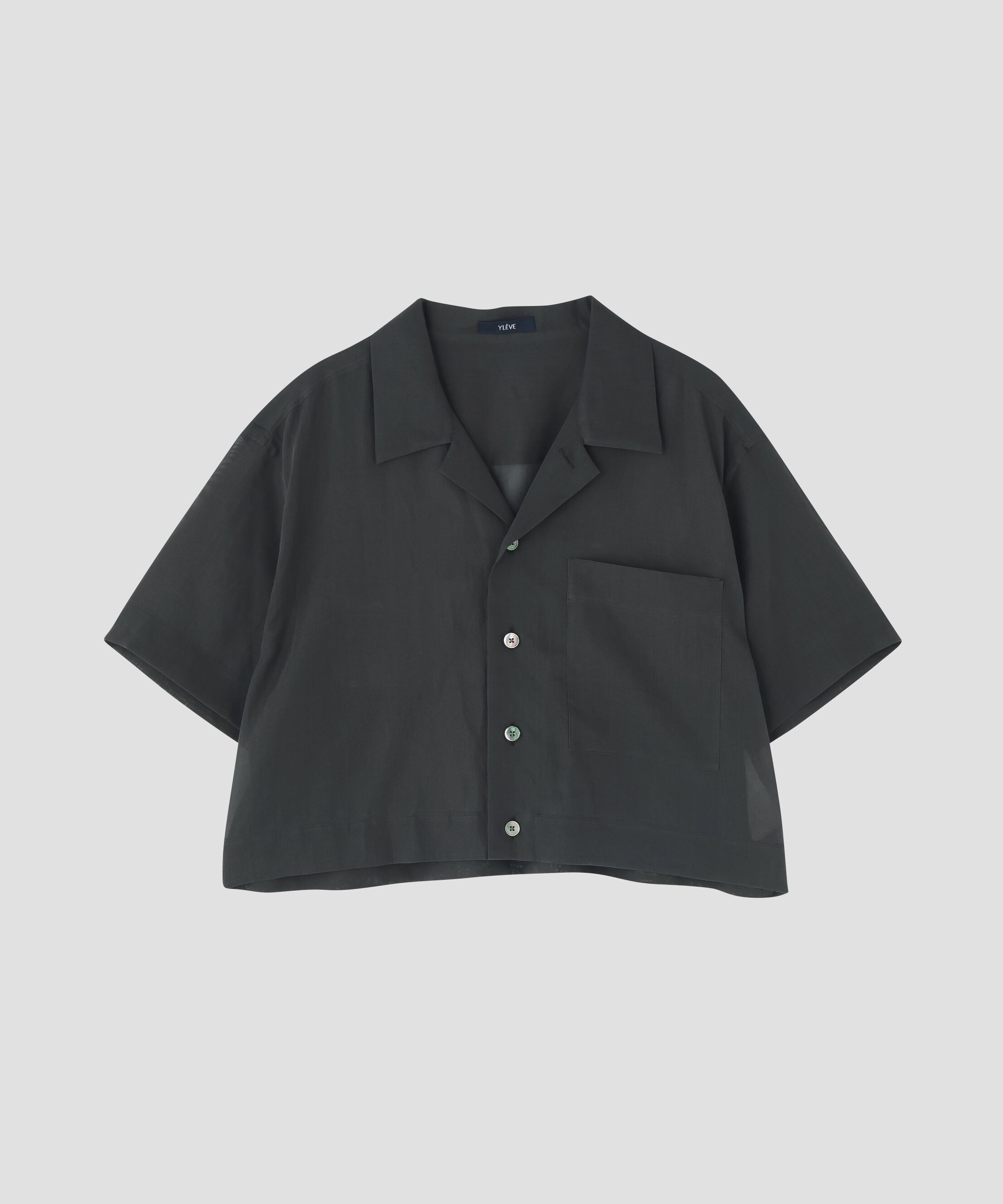 YLEVE 「YLEVE / COTTON VOILE LAWN SHORT SLEEVE SHIRT」|シャツ・ブラウス|