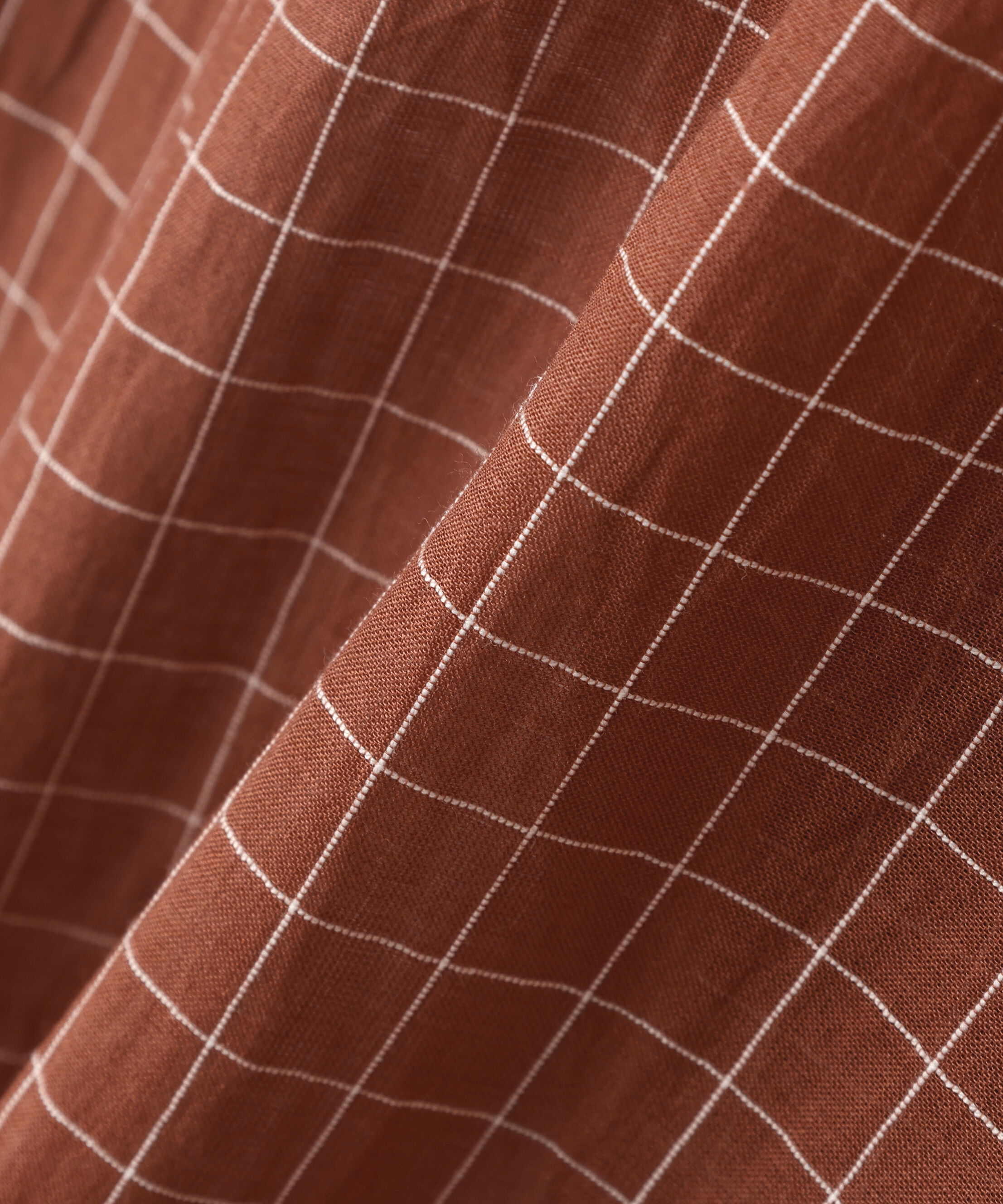 YLEVE 「YLEVE / COTTON SILK CHECK SHIRT」|シャツ・ブラウス|