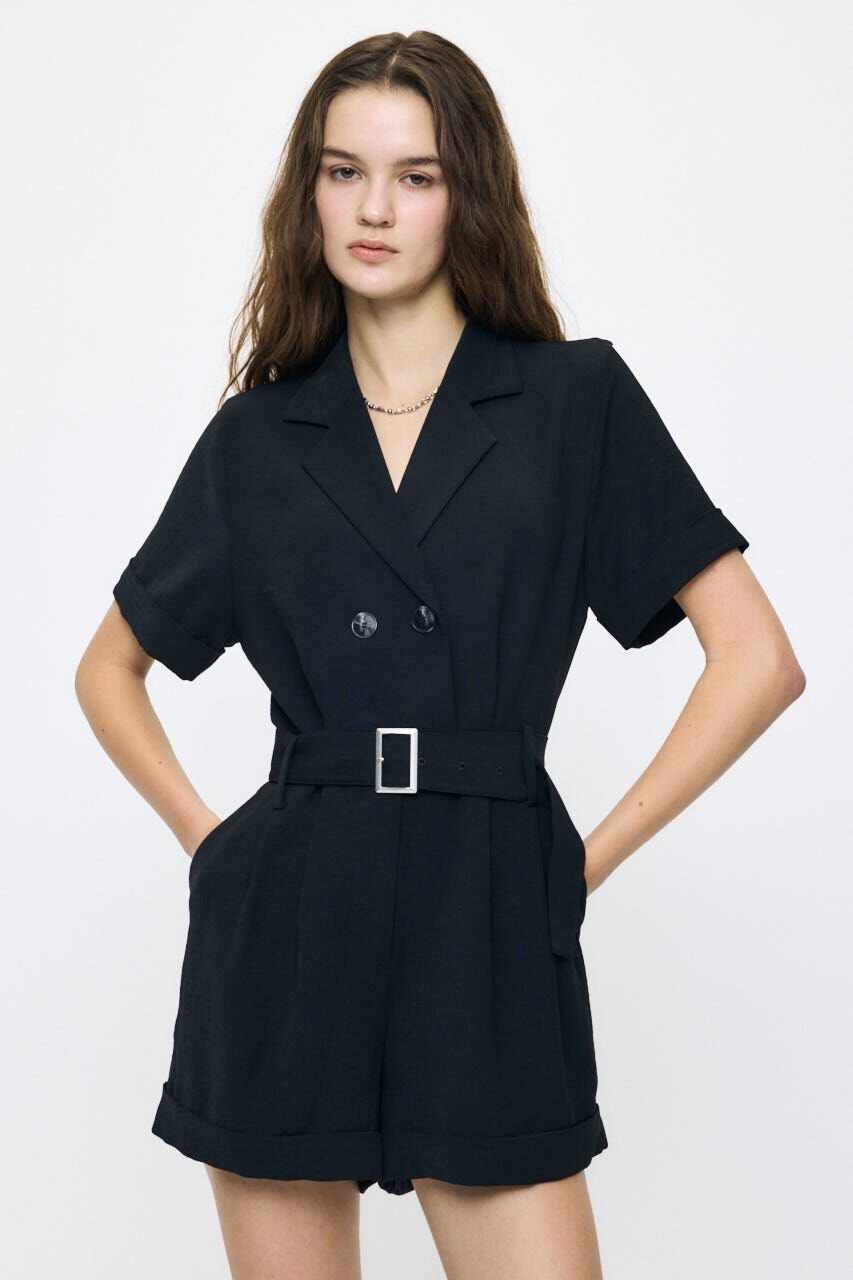 MOUSSY「BELTED SHORT SLEEVE ジャンプスーツ」|その他|