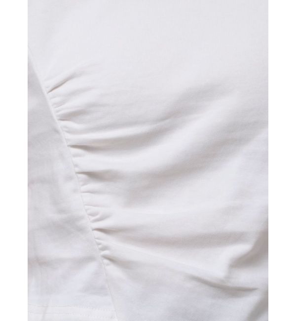 EMODA「アシンメトリーカットアウトTシャツ」|Tシャツ・カットソー|