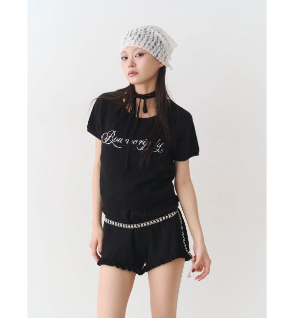 jouetie「コンパクトニットトップス」|Tシャツ・カットソー|