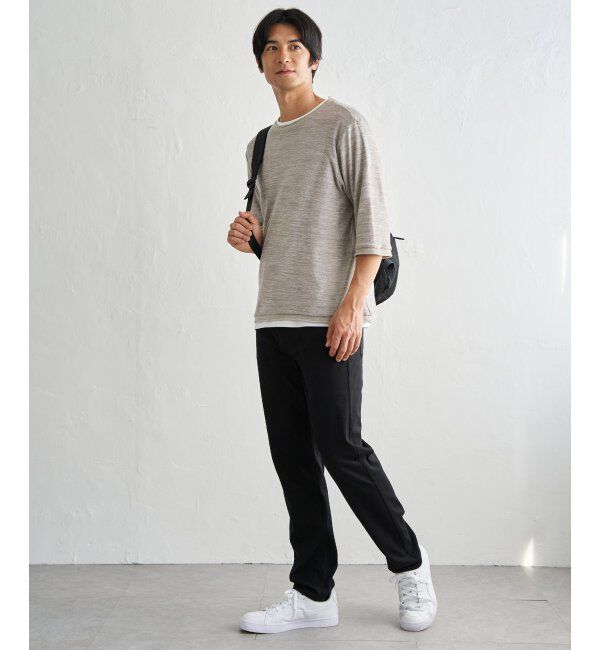 ikka「ミックスヤーン６．５ブインナーセット」|Tシャツ・カットソー|