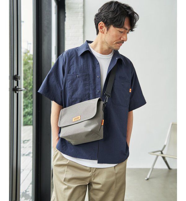 ikka「UNIVERSAL OVERALL ユニバーサルオーバーオール DAILYワンポイント刺繍Tシャツ」|Tシャツ・カットソー|