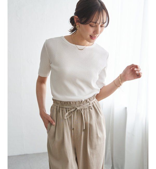 ikka「前後2WAYヘンリーネックプルオーバー」|Tシャツ・カットソー|