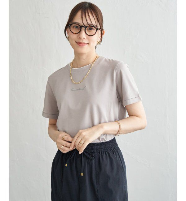 ikka「【雑誌InRed6月号掲載】鹿の子裾レイヤードプルオーバー【接触冷感】」|Tシャツ・カットソー|