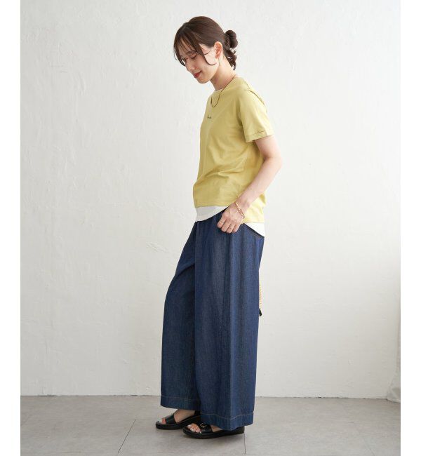 ikka「【雑誌InRed6月号掲載】鹿の子裾レイヤードプルオーバー【接触冷感】」|Tシャツ・カットソー|