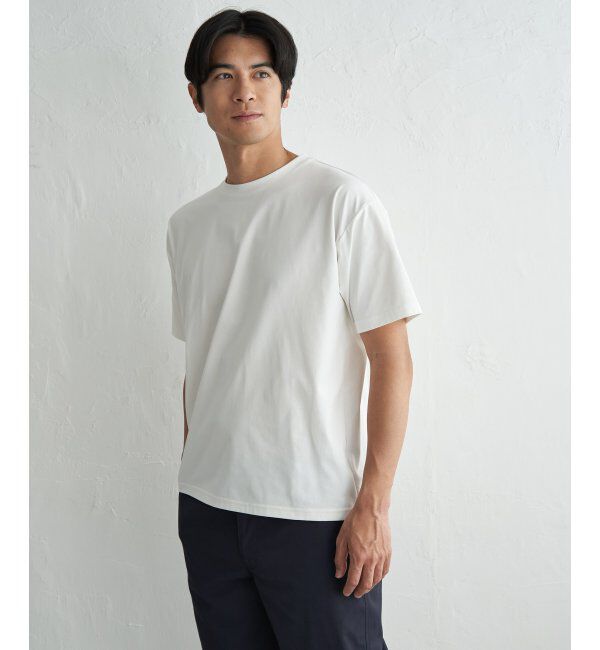 ikka「【接触冷感／吸水速乾】ラッセルカーディガン冷感インナーセット【2点セット】」|Tシャツ・カットソー|