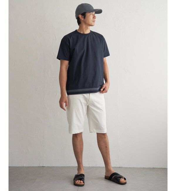 ikka「冷感DRYジョーゼットリブTシャツ」|Tシャツ・カットソー|