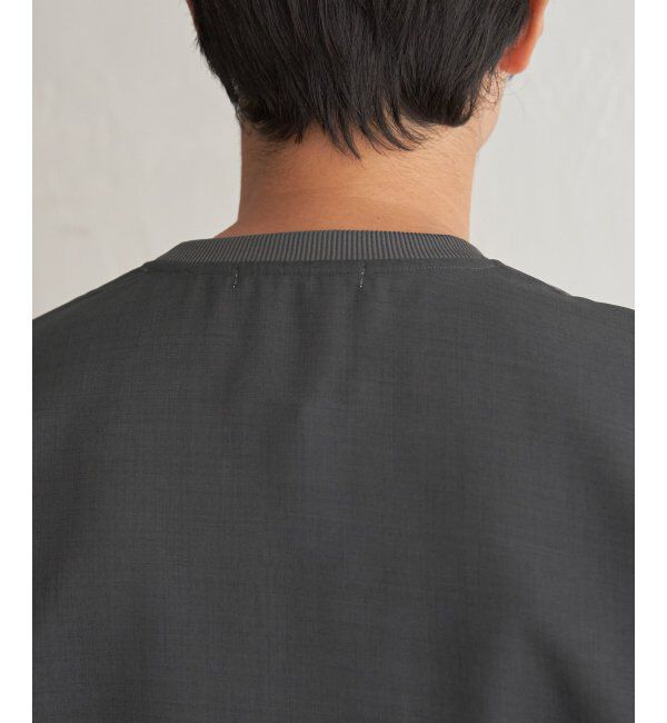 ikka「冷感異素材コンビTシャツ」|Tシャツ・カットソー|