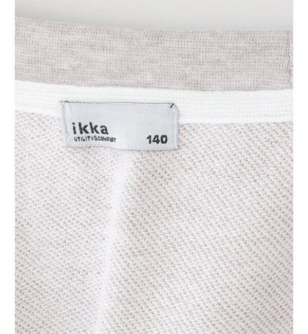 ikka kids「フェイクスエードブロックストレーナー（120~160cm）」|Tシャツ・カットソー|