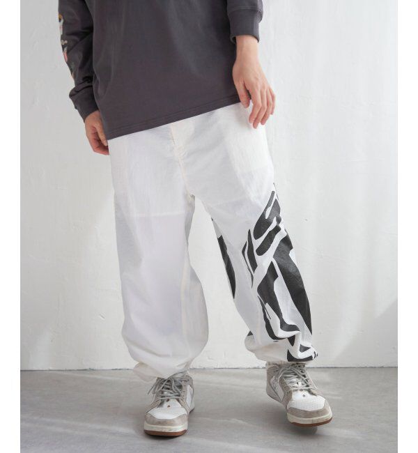 VENCE share style「ＶＳＷサークルロゴナイロンパンツ」|その他|ホワイト