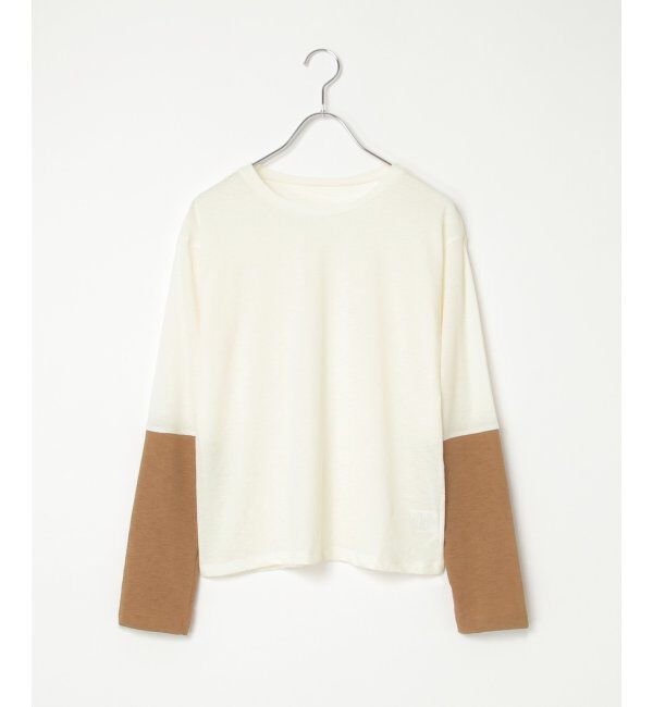 VENCE share style「梨地袖配色トップス」|その他|