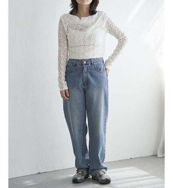 VENCE share style「レースドレープオフショル」|その他|