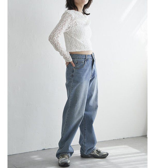 VENCE share style「レースドレープオフショル」|その他|