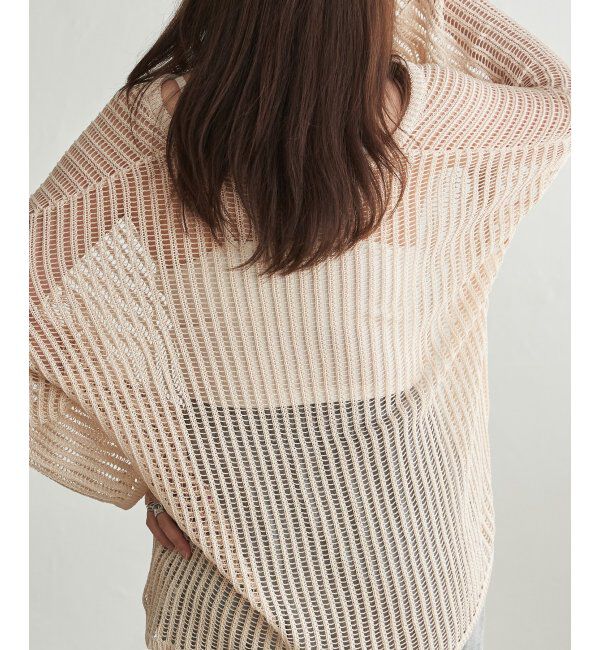 VENCE share style「透かし編みプルオーバー」|タンクトップ|