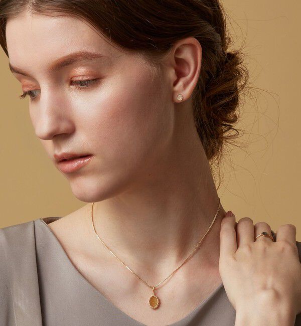 agete「K18ダイヤモンドピアス」|ピアス|