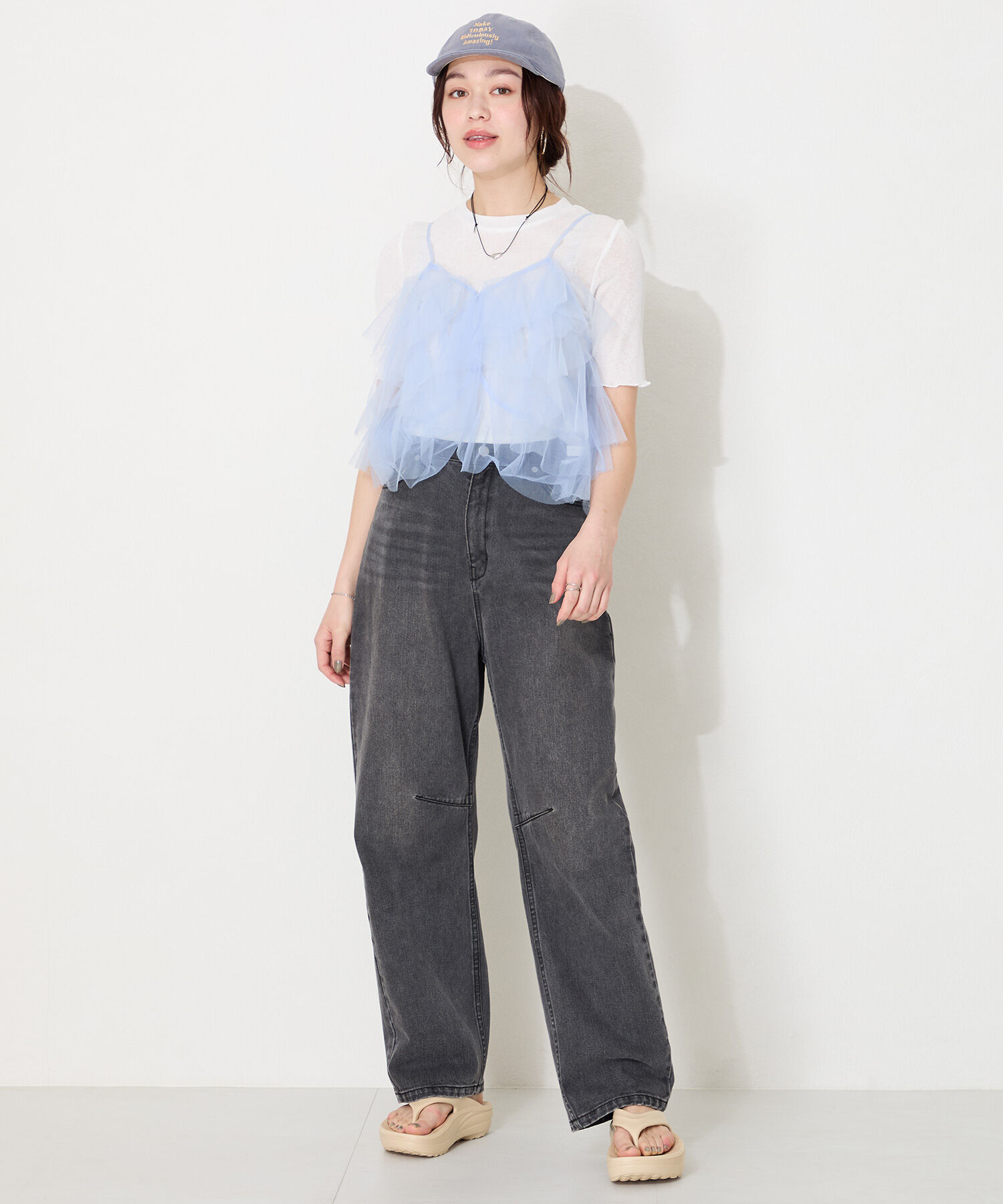ORiental TRaffic「【 リカバリーサンダル 】● 大人気 ● 厚底 EVA  トング サンダル / OT3226 防水 夏 再入荷」|サンダル|