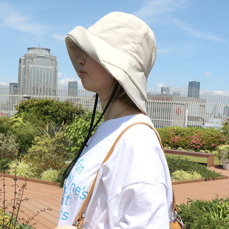 ORiental TRaffic「●2026春夏新作●UVカット 完全遮光 帽子 /G-0605 ハット 日除け つば広」|ハット|