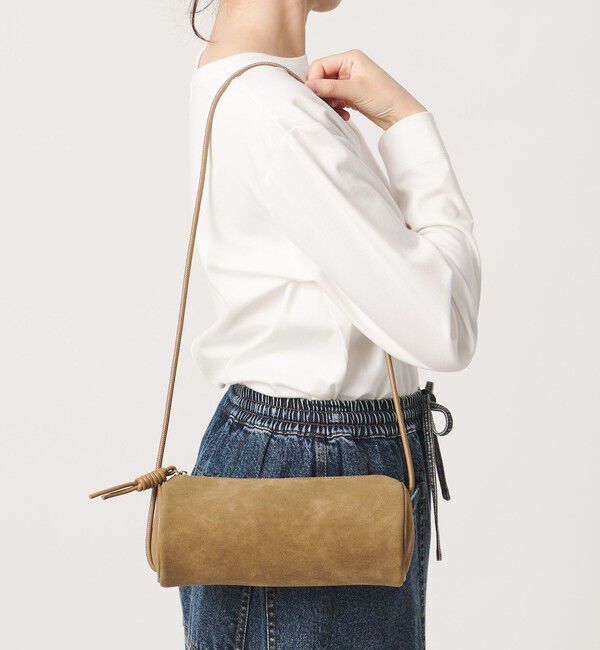 ODETTE E ODILE「＜&MyuQ＞MARU」|ショルダー・メッセンジャー|BEIGE