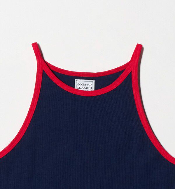 UNITED ARROWS「＜GOOD PEOPLE GOOD STITCHING GOOD PRODUCT＞トリム リブ タンクトップ」|キャミソール|