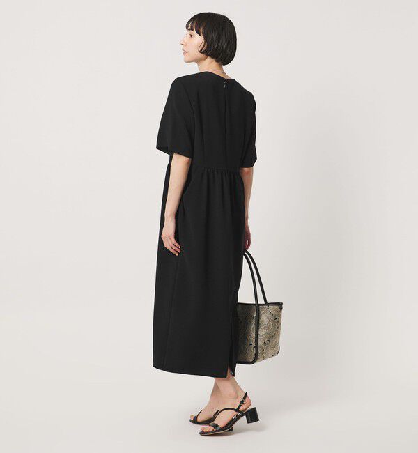 UNITED ARROWS「COMFY ショートスリーブ ワンピース ‐防汚 UVカット ウォッシャブル‐」|ワンピース|