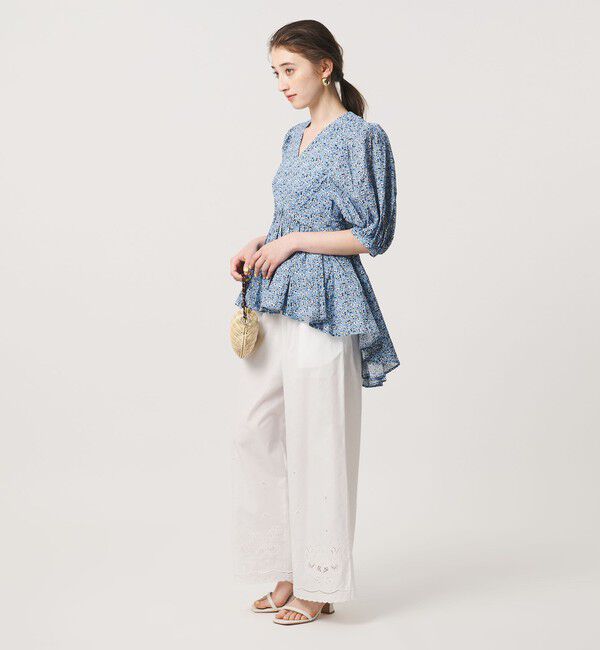 UNITED ARROWS「＜MARIHA＞ラストダンスのブラウス プリント」|シャツ・ブラウス|