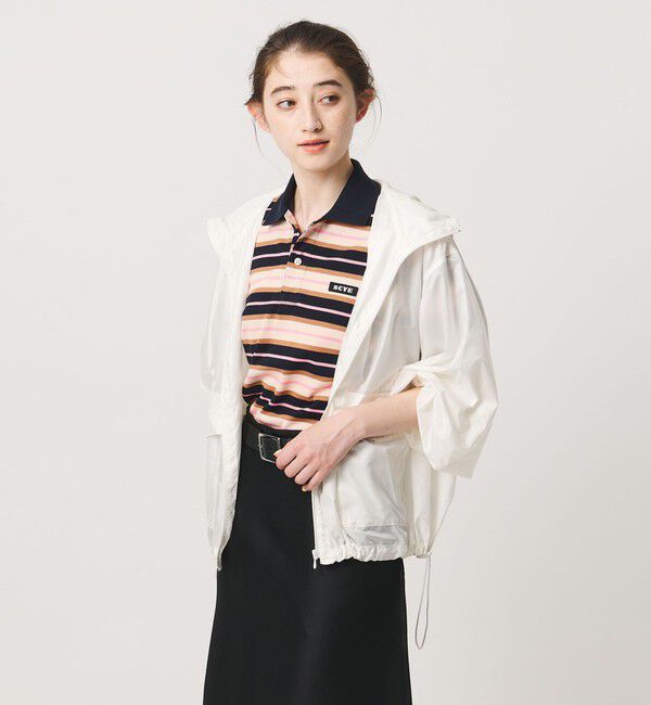 UNITED ARROWS「【別注】＜Scye ＞ボーダー ポロシャツ ‐united LOVE project 2026」|Tシャツ・カットソー|