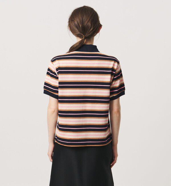 UNITED ARROWS「【別注】＜Scye ＞ボーダー ポロシャツ ‐united LOVE project 2026」|Tシャツ・カットソー|