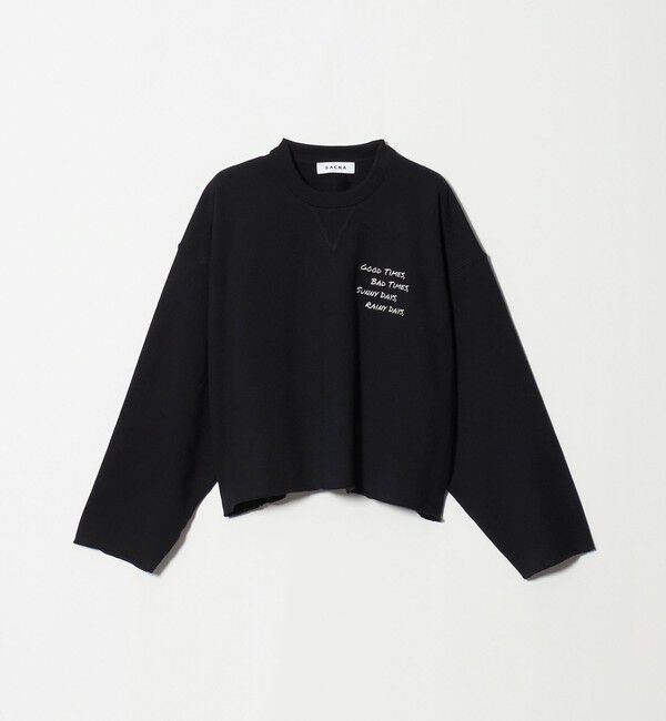 UNITED ARROWS「＜SACRA＞エンブロイダリー スウェット」|スウェット・ジャージ|