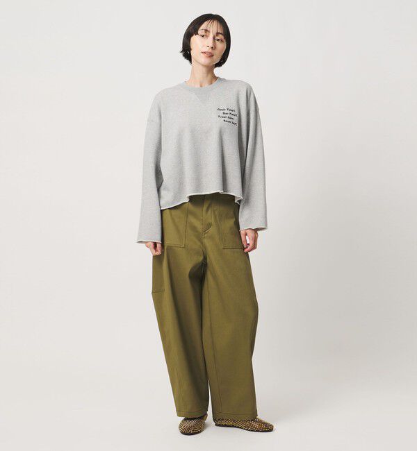 UNITED ARROWS「＜SACRA＞エンブロイダリー スウェット」|スウェット・ジャージ|