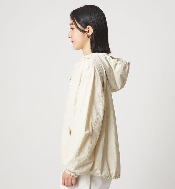 UNITED ARROWS green label relaxing「【WEB限定】＜at ease＞フード ブルゾン マシンウォッシャブル 撥水 UVカット」|ブルゾン・スタジャン|