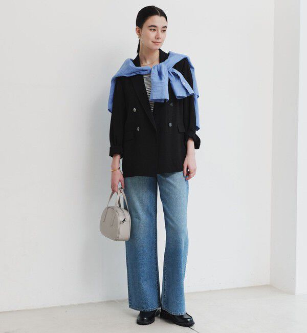 UNITED ARROWS green label relaxing「【結論シリーズ】シアーエアジャケット  マシンウォッシャブル 接触冷感 通気性」|テーラードジャケット|