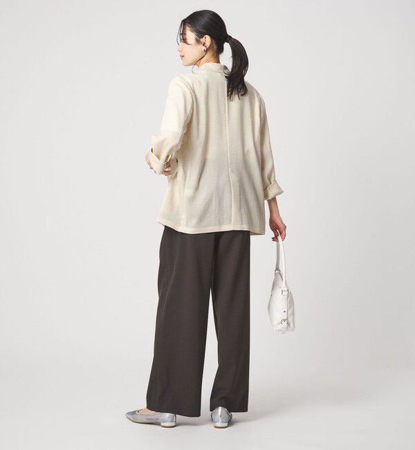 UNITED ARROWS green label relaxing「【結論シリーズ】シアーエアジャケット  マシンウォッシャブル 接触冷感 通気性」|テーラードジャケット|