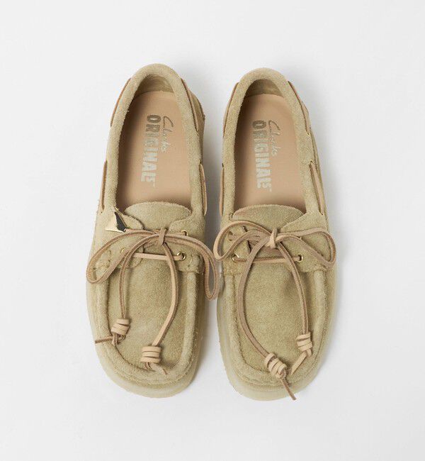 UNITED ARROWS green label relaxing「【国内EXCLUSIVEカラー】＜Clarks Originals＞ GODNEY BOATシューズ」|スニーカー|