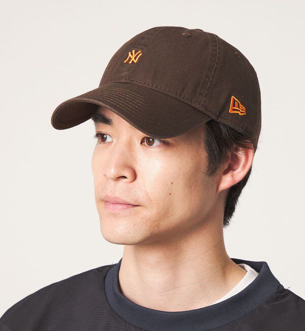 UNITED ARROWS green label relaxing「【別注】＜NEW ERA＞GLR ミニ NY 9TWENTY キャップ」|キャップ・キャスケット|DK.BROWN