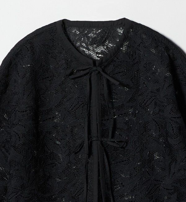 UNITED ARROWS green label relaxing「レース ハオリ ブラウス」|シャツ・ブラウス|