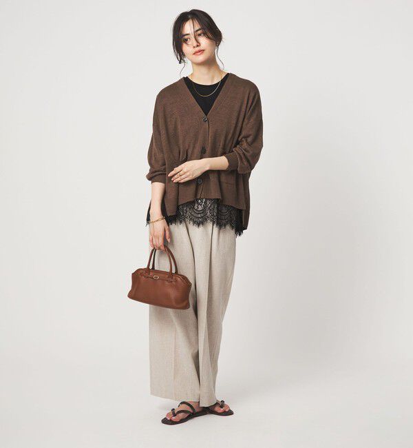 UNITED ARROWS green label relaxing「スソ レース プルオーバー カットソー」|Tシャツ・カットソー|