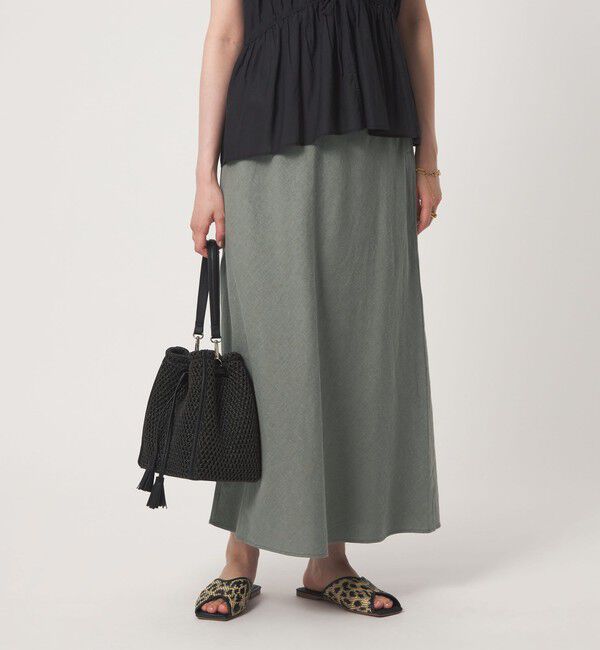 UNITED ARROWS green label relaxing「BREEZE LINEN ブリーズリネン ナロー スカート」|スカート|
