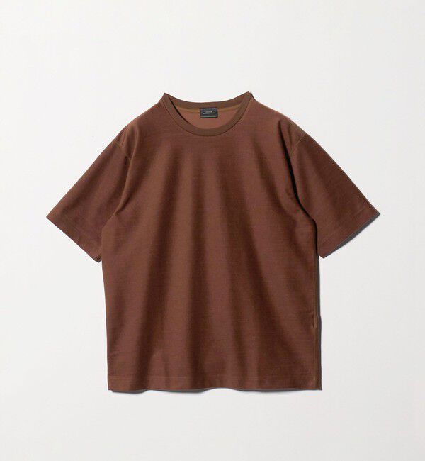 UNITED ARROWS green label relaxing「ポリエステル ウール ツイル インレー 半袖 Tシャツ カットソー」|Tシャツ・カットソー|