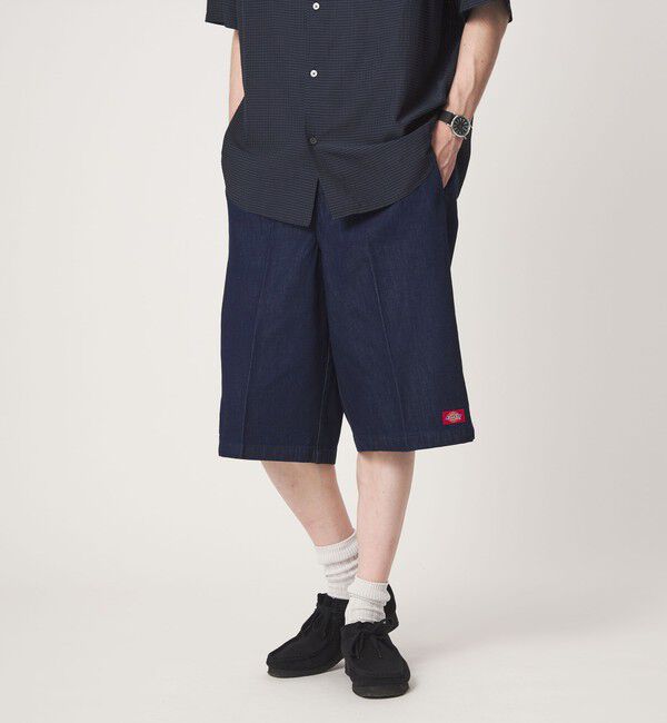 UNITED ARROWS green label relaxing「＜Dickies＞デニム イージー ショーツ ショートパンツ」|その他|NAVY