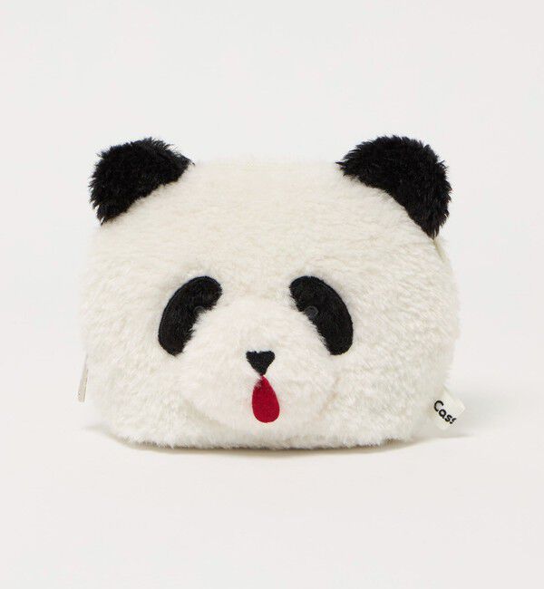 EMMEL REFINES「＜CASSELINI＞アニマル フェイスポーチ＜ Select by EMMEL REFINES ＞」|ポーチ|OFF WHITE