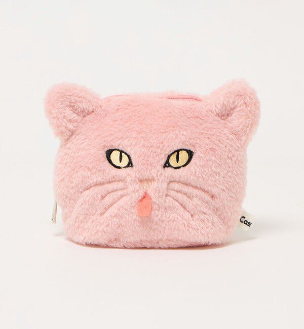 EMMEL REFINES「＜CASSELINI＞アニマル フェイスポーチ＜ Select by EMMEL REFINES ＞」|ポーチ|PINK