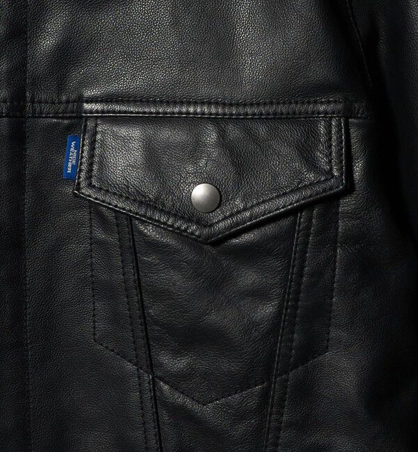 NICE WEATHER「＜NICE WEATHER＞バッファローレザー トラッカージャケット」|その他|