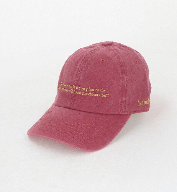 BEAUTY&YOUTH UNITED ARROWS「【別注】＜Samplee＞メッセージ キャップ」|キャップ・キャスケット|